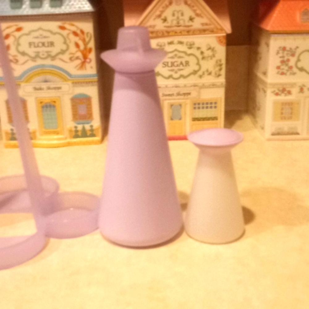 Tupperware Impressions Condiment Cruet Caddy Set- 3352A-3 - Picture 12 of 12